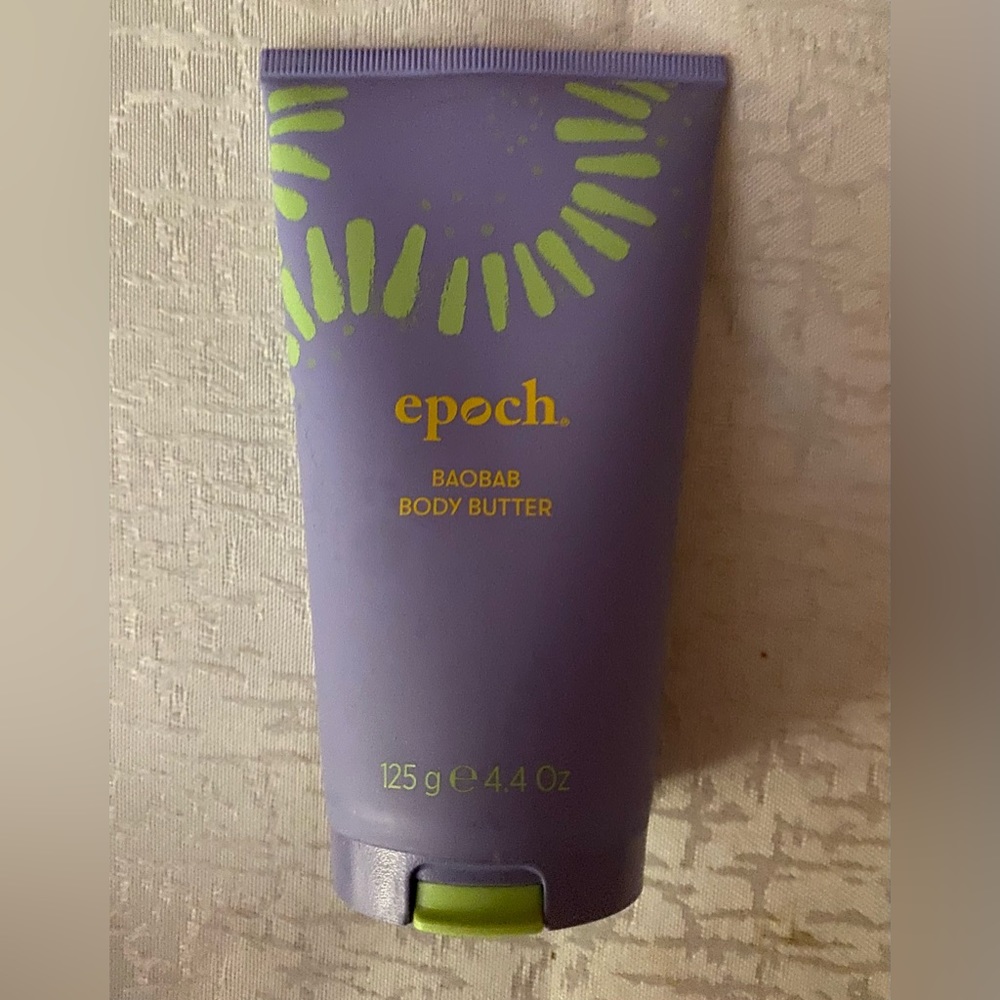 NEW, unopened. Epoch Baobab Body Butter